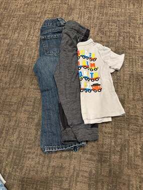 Toddler Boys 3-Piece Clothing Lot